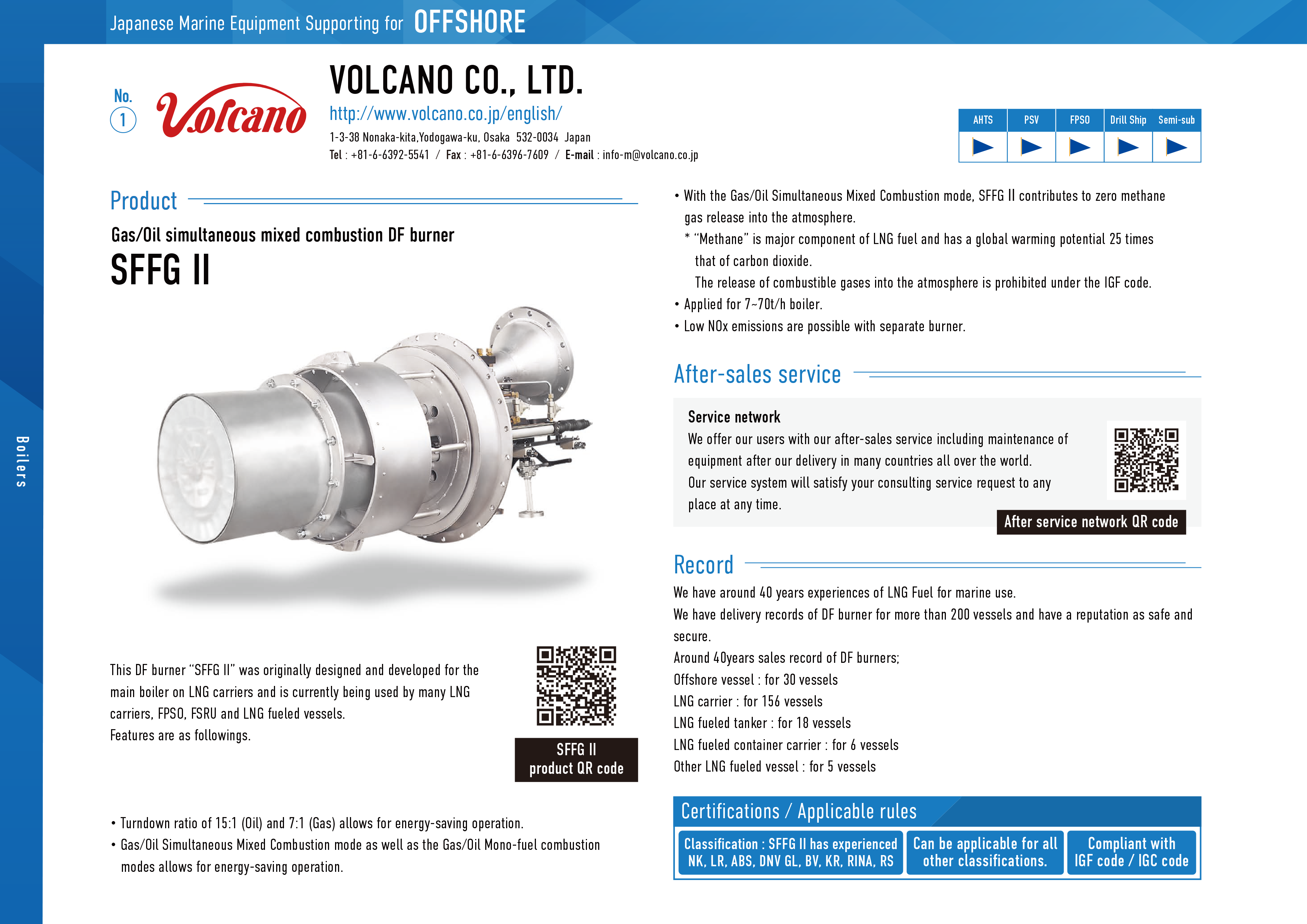 Japanese Engineering and Products Technology for OFFSHORE